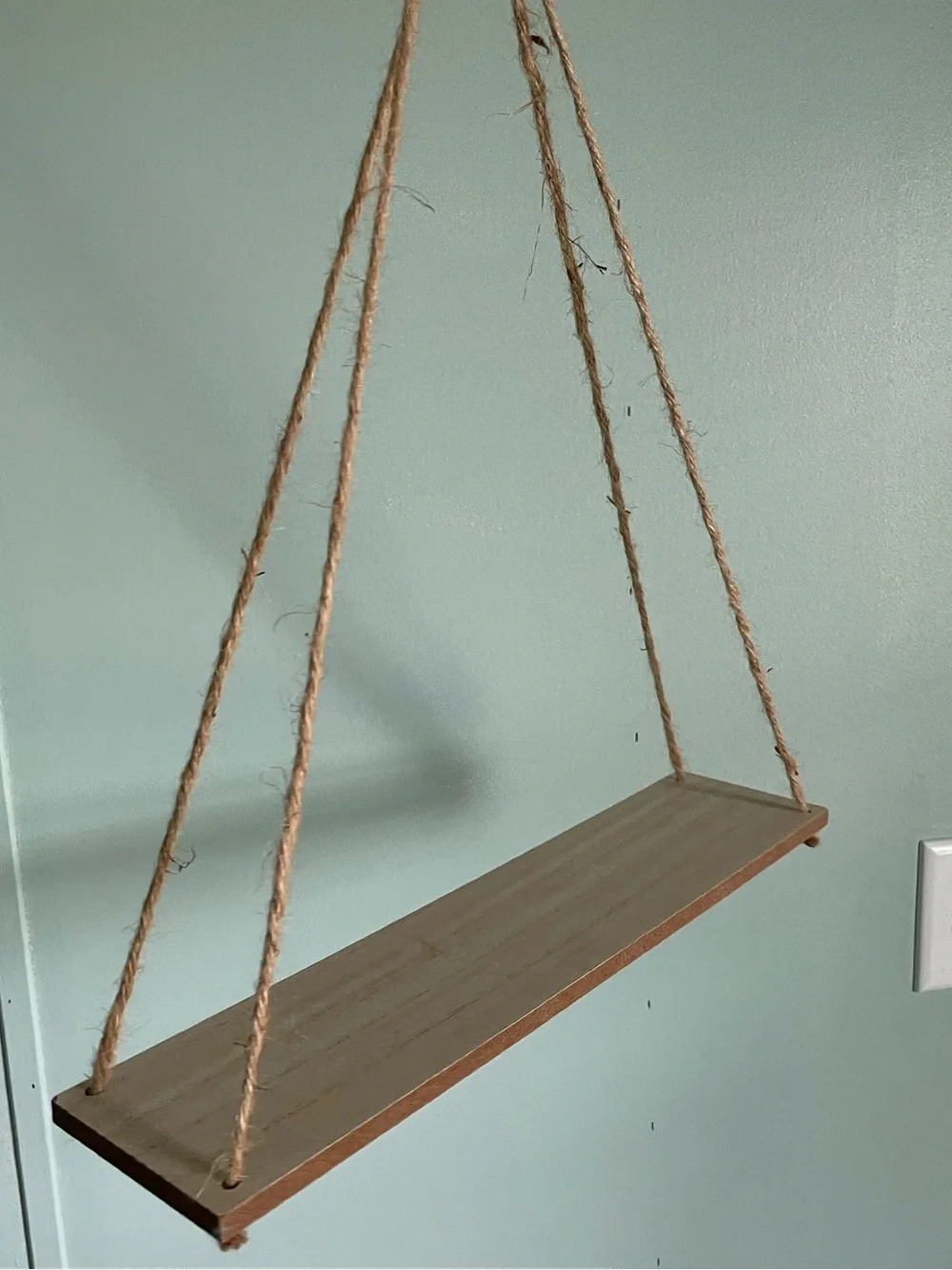 Wood Hanging Shelf